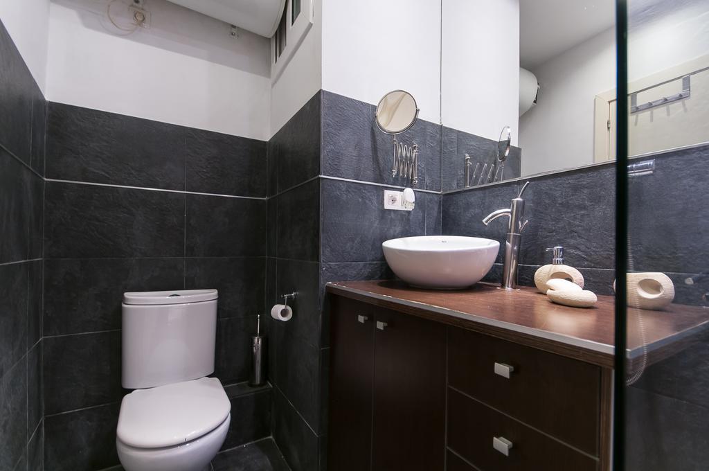 Cute Apartment In Sants Station With Hbo & Alexa & Ac Barcelona Zimmer foto